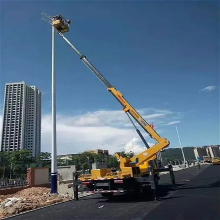 大埔维修路灯的曲臂升降车出租