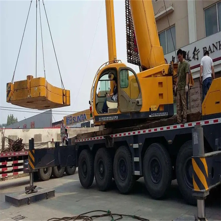 大埔当地吊车出租|机器吊装|75吨|工厂搬迁服务